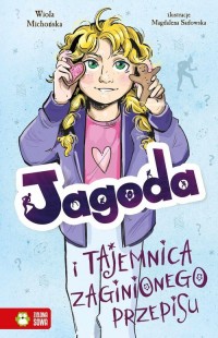 Jagoda i tajemnica zaginionego - okładka książki