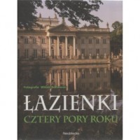 Łazienki Cztery pory roku - okładka książki