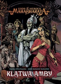 Mahabharata 1. Klątwa Amby. Klątwa - okładka książki