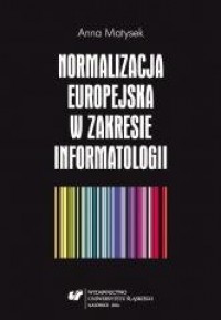 Normalizacja europejska w zakresie - okładka książki