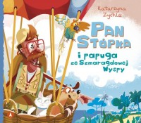 Pan Stópka i papuga ze Szmaragdowej - okładka książki