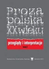 Proza polska XX wieku. Tom 2 - okładka książki