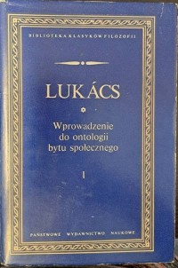 Wprowadzenie do ontologii bytu - okładka książki