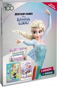 Disney Kraina Lodu. Zestaw Fanki - okładka książki