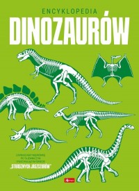 Encyklopedia dinozaurów - okładka książki