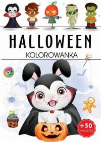 Halloween kolorowanka - okładka książki