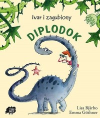 Ivar i zaginiony diplodok - okładka książki