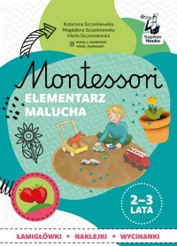 Montessori Elementarz malucha 2-3 - okładka książki