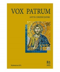 Vox Patrum. Tom 85 - okładka książki