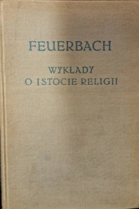 Wykłady o istocie religii - okładka książki