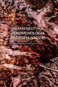 Hermeneutyka - fenomenologia - - okładka książki