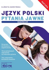 Język Polski. Pytania Jawne. Vademecum - okładka podręcznika