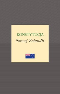 Konstytucja Nowej Zelandii - okładka książki