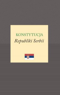 Konstytucja Republiki Serbii - okładka książki