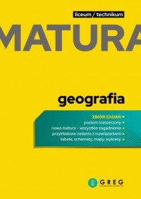 Matura - geografia - 2024 - repetytorium - okładka podręcznika