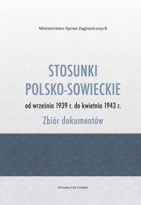 Stosunki polsko-sowieckie od września - okładka książki