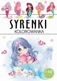 Syrenki kolorowanka - okładka książki
