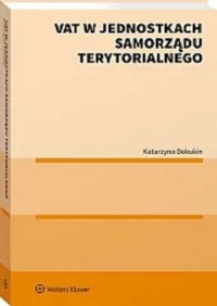 VAT w jednostkach samorządu terytorialnego - okładka książki