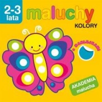 Akademia malucha. Kolory z naklejkami - okładka książki