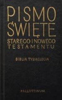 Biblia Tysiąclecia - format oazowy - okładka książki
