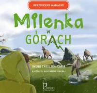 Milenka w górach - okładka książki