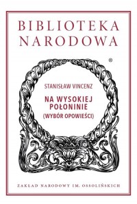 Na wysokiej połoninie (wybór opowieści) - okładka książki