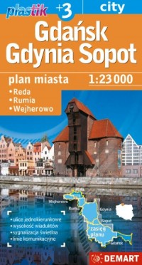Gdańsk, Gdynia, Sopot plus 3 - okładka książki