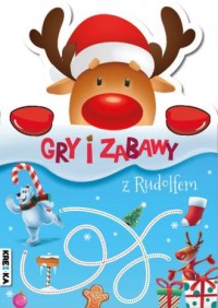 Gry i zabawy z Rudolfem - okładka książki