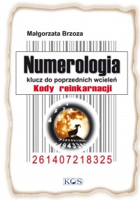 Numerologia klucz do poprzednich - okładka książki