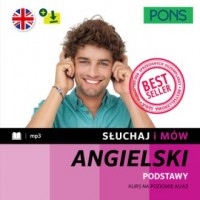 Słuchaj i mów PONS angielski A1/A2 - okładka podręcznika