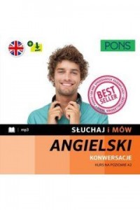 Słuchaj i mów PONS angielski konwersacje - okładka podręcznika