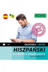 Słuchaj i mów PONS hiszpański A2+/B1 - okładka podręcznika