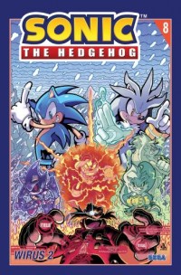 Sonic the Hedgehog. Tom 8. Wirus - okładka książki