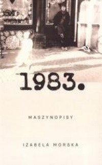 1983. Maszynopisy - okładka książki