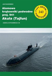 Atomowe krążowniki podwodne proj. - okładka książki