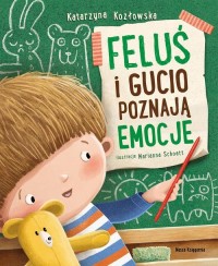 Feluś i Gucio poznają emocje - okładka książki