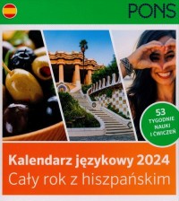 Kalendarz językowy 2024. Cały rok - okładka podręcznika