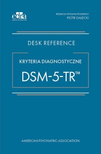 Kryteria diagnostyczne DSM-5-TR - okładka książki