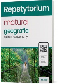 Matura 2024 Geografia Repetytorium - okładka podręcznika