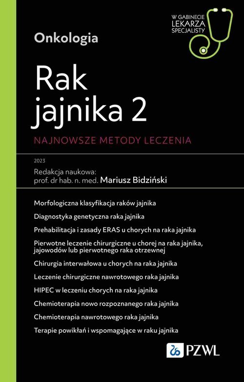 Rak jajnika 2. Najnowsze metody - okładka książki