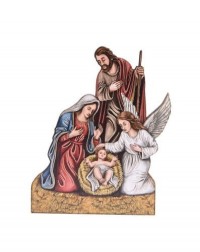 Święta Rodzina z Aniołem - magnes - zdjęcie