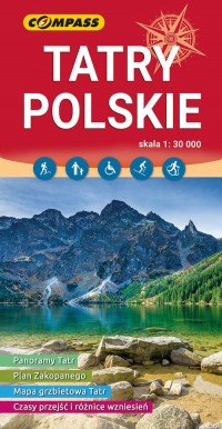 Tatry Polskie 1:30 000 - okładka książki