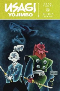 Usagi Yojimbo Wojna Tengu! Tom - okładka książki
