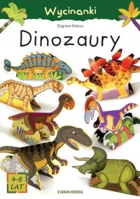 Wycinanki Dinozaury - okładka książki