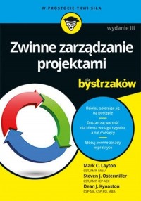 Zwinne zarządzanie projektami dla - okładka książki