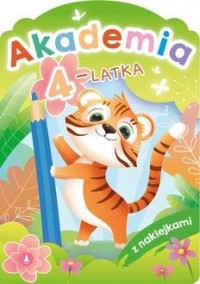 Akademia 4-latka - okładka książki