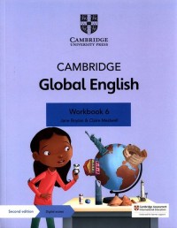 Cambridge Global English 6 Workbook - okładka książki