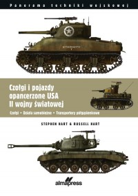 Czołgi i pojazdy opancerzone USA - okładka książki