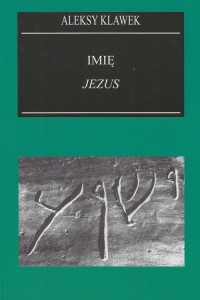 Imię Jezus w świetle filologii - okładka książki