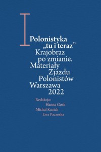 Polonistyka. Materiały Zjazdu Polonistów - okładka książki